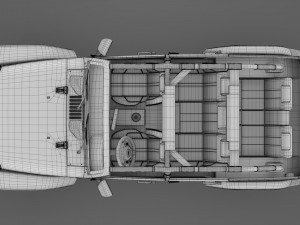 jeep wrangler unlimited willys wheeler jk 2017 Model 3D