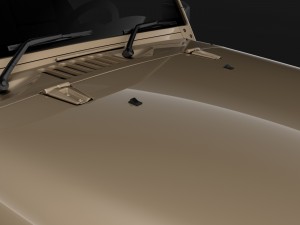 jeep wrangler willys wheeler jk 2017 3D Model