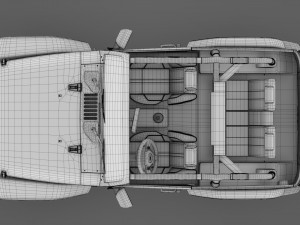 jeep wrangler willys wheeler jk 2017 3D Model