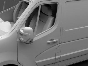 nissan nv 400l3h2 van 2017 Modello 3D
