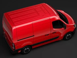 nissan nv 400 l1h2 van 2017 3D Model