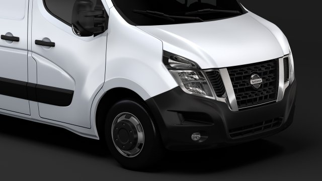 nissan nv 400 l1h1 van 2017 Modello 3D .c4d .max .obj .3ds .fbx .stl .blend 