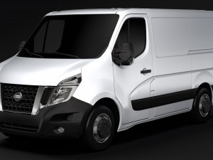 nissan nv 400 l1h1 van 2017 Modello 3D