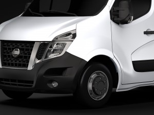 nissan nv 400 l1h1 van 2017 Modello 3D