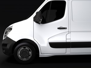 nissan nv 400 l1h1 van 2017 Modello 3D