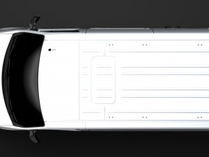 nissan nv 400 l1h1 van 2017 Modello 3D