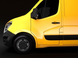 nissan nv 400 l2h2 van 2017 Modello 3D
