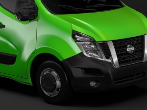 nissan nv 400 l2h3 van 2017 Model 3D