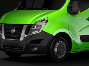 nissan nv 400 l2h3 van 2017 Model 3D