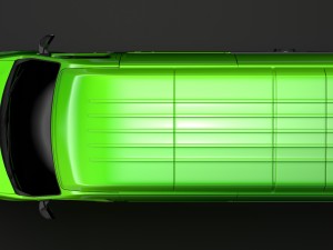 nissan nv 400 l2h3 van 2017 Model 3D