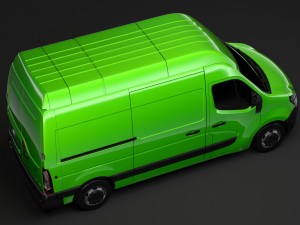 nissan nv 400 l2h3 van 2017 Model 3D