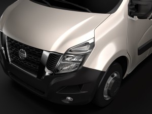 nissan nv 400 l4h2 van 2017 Modelo 3D