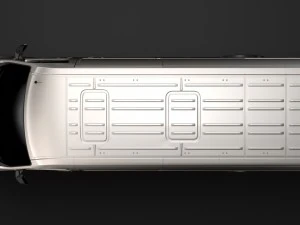 nissan nv 400 l4h2 van 2017 3D Model