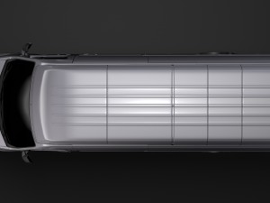 nissan nv 400 l4h3 van 2017 3D Model