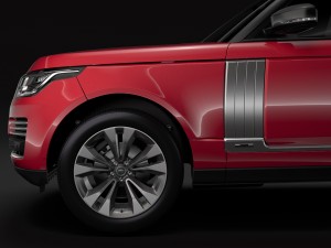 range rover supercharged lwb l405 2018 3D मॉडल