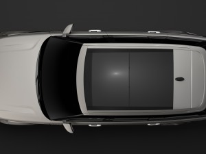 range rover hybrid lwb l405 2018 Model 3D