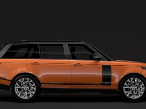 range rover hse td6 lwb l405 2018 3Dモデル