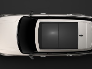 range rover autobiography hybrid lwb l405 2018 Model 3D