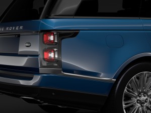 range rover autobiography lwb l405 2018 3D Model