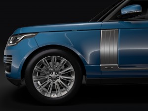 range rover autobiography lwb l405 2018 3D Model