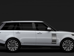 range rover autobiography p400e lwb l405 2018 Modelo 3D