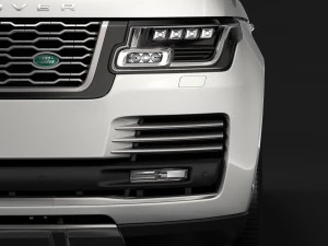 range rover vogue se lwb l405 2018 Modelo 3D