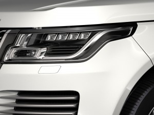 range rover vogue se lwb l405 2018 3D Model