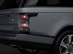 range rover vogue lwb l405 2018 Model 3D