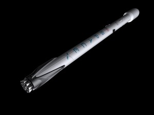 falcon 9 v12 3D Model
