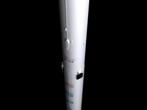 falcon 9 v12 3D Model