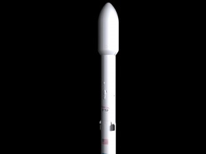falcon 9 v12 3D Model