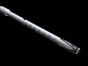 falcon 9 v12 3D Model
