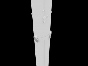 falcon 9 v12 3D Model
