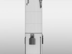 falc&atilde;o 9 v12 Modelo 3D