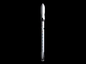 falcon 9 v12 fully reusable 3D Model