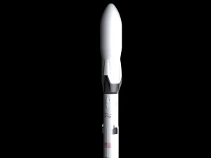 falcon 9 v12 fully reusable 3D Model