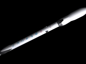 falcon 9 v12 fully reusable Modèle 3D