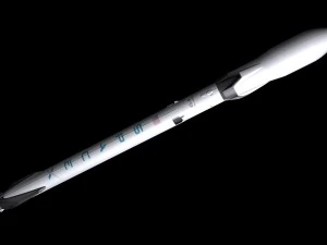 falcon 9 v12 fully reusable 3D Model
