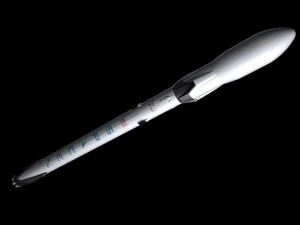 falcon 9 v12 fully reusable 3D Model