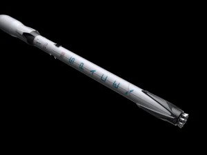 falcon 9 v12 fully reusable 3D Model