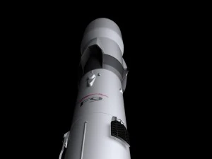 falcon 9 v12 fully reusable 3D Model