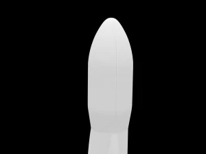 falcon 9 v12 fully reusable 3D Model