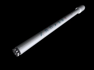falcon 9 v12 non reusable 3D Model