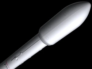 falcon 9 v12 non reusable 3D Model