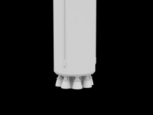 falcon 9 v12 non reusable Modelo 3D