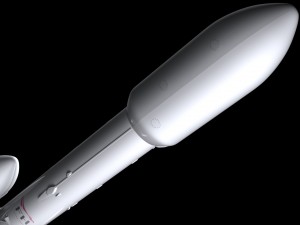 falcon heavy v12 3D Model
