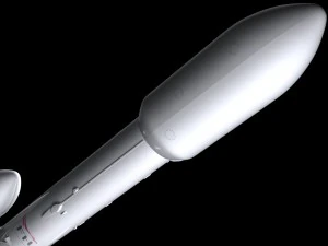 falcon heavy v12 3D Model