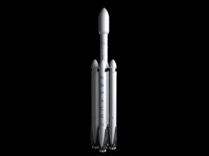 falcon super heavy v12 3D Model