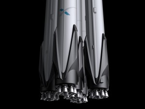 falcon super heavy v12 Modèle 3D