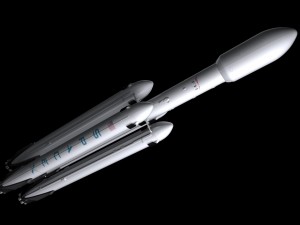 falcon super heavy v12 Modèle 3D